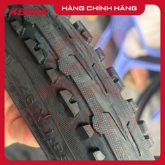 Vỏ KENDA 26x1.95 K847 Gai Leo Núi, Trơn Giữa