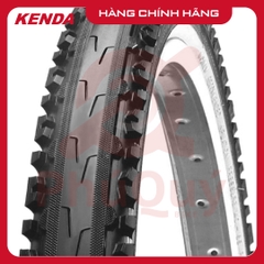 Vỏ KENDA 26x1.95 K847 Gai Leo Núi, Trơn Giữa