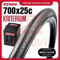 Vỏ KENDA Gấp 700x25 K1096 CÓ CHỐNG ĐINH
