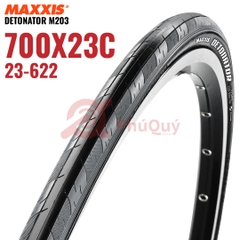 Vỏ xe đạp 700x23c Maxxis VN Detonator M203 có talon (VAT)