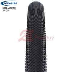 Vỏ SCHWALBE 700x35c G-One Allround TUBELESS Hông Nâu