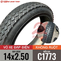 Vỏ Xe Điện Cheng Shin 14x2.50 C1773 Không Dùng Ruột (VAT)