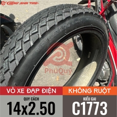 Vỏ Xe Điện Cheng Shin 14x2.50 C1773 Không Dùng Ruột (VAT)