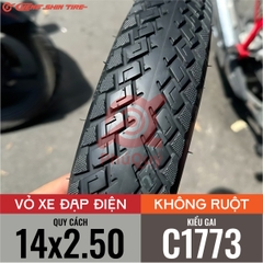 Vỏ Xe Điện Cheng Shin 14x2.50 C1773 Không Dùng Ruột (VAT)