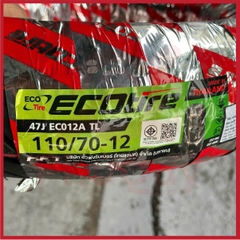 VỎ XE ĐIỆN ECO TIRE 110/70-12 KHÔNG DÙNG RUỘT