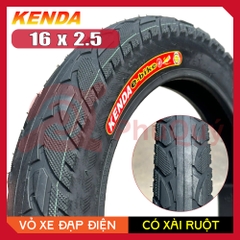 Vỏ KENDA 16x2.50 Có Xài Ruột XDD
