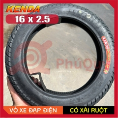 Vỏ KENDA 16x2.50 Có Xài Ruột XDD