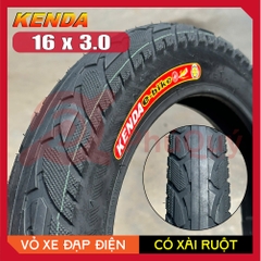 Vỏ KENDA 16x3.0 Có Xài Ruột (76-305)