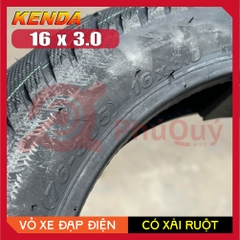 Vỏ KENDA 16x3.0 Có Xài Ruột (76-305)