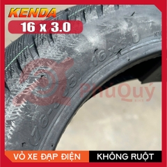 Vỏ KENDA 16x3.0 KHÔNG XÀI RUỘT
