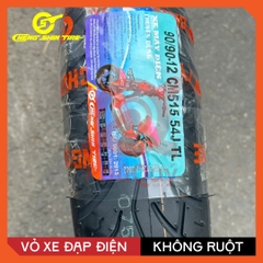 VỎ XE ĐIỆN CHENG SHIN 90/90-12 CM515 KHÔNG DÙNG RUỘT (Vinfat)