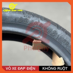 VỎ XE ĐIỆN CHENG SHIN 90/80-12 CM515 KHÔNG DÙNG RUỘT