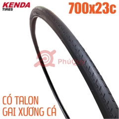 Vỏ Xe Đạp 700x23c KENDA Có Talon Gai Xương Cá
