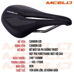 Yên MTB MCELO CÓ RẢNH GIỮA BẢN LỚN ĐẾ và Gọng CARBON