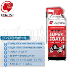 Dung Dịch Xịt Chống Gỉ Và Bôi Trơn Idemitsu DAPHNE SUPER COAT JP - Bình 400ml