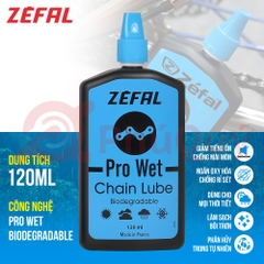 Dầu bảo dưỡng xe đạp ZEFAL Pro Wet Lube 120ml (VAT)