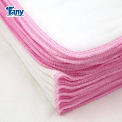 KHĂN  GẠC CARO TRẮNG 4 LỚP