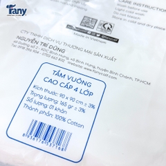 KHĂN TẮM VUÔNG CAO CẤP 4 LỚP