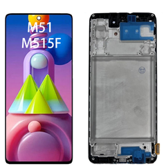 Màn hình cảm ứng Samsung Galaxy M51 (nguyên khung)