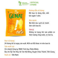 Viên ngậm gừng GENAT túi 20 viên