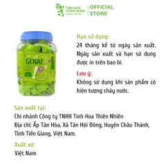 Viên ngâm chanh xả GENAT hũ 300 viên