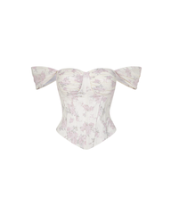 Katherine Corset set - Lilac floral