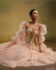 Royal Dream Corset Tulle dress