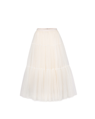 Ivory Tulle skirt