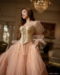 Royal Dream Corset Tulle Dress