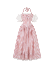 Secret Garden Corset dress - Gingham