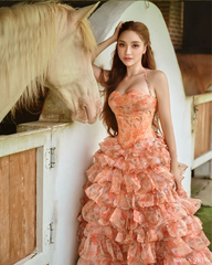 Mad at Disney Ruffle Gown dress