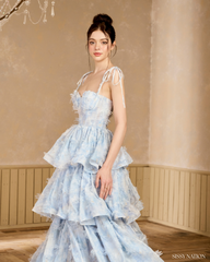Our Melody Corset dress - Baby blue