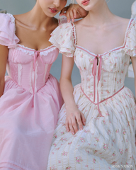 Camelia Baby Pink Corset dress