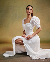 Miranda Corset dress - White