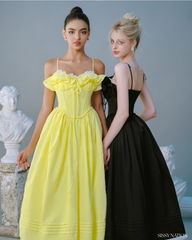 Tulip Corset dress - Black