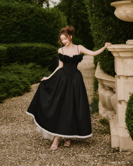 Tulip Corset dress - Black