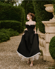 Tulip Corset dress - Black