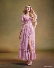 Miranda Corset Dress - Lilac