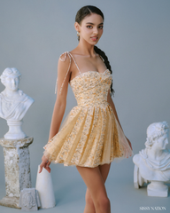 Midnight Kiss Corset dress