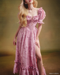 Miranda Corset Dress - Lilac