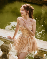 Midnight Kiss Corset dress