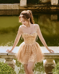 Midnight Kiss Corset dress