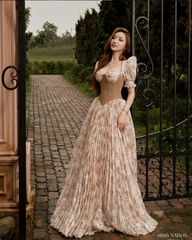 Forbidden Corset Pleated dress