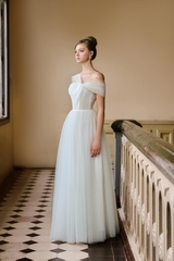 Margaret Corset Dress - White