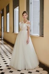 Margaret Corset Dress - White
