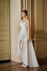 Happiness Is A Butterfly Corset Dress - White