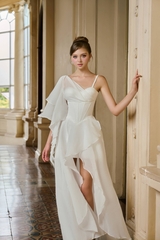 Happiness Is A Butterfly Corset Dress - White
