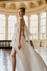 Happiness Is A Butterfly Corset Dress - White