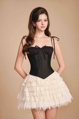 Black Orchid Corset Top - J'adore Corset Skirt