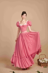 Rolling In Love Corset Set